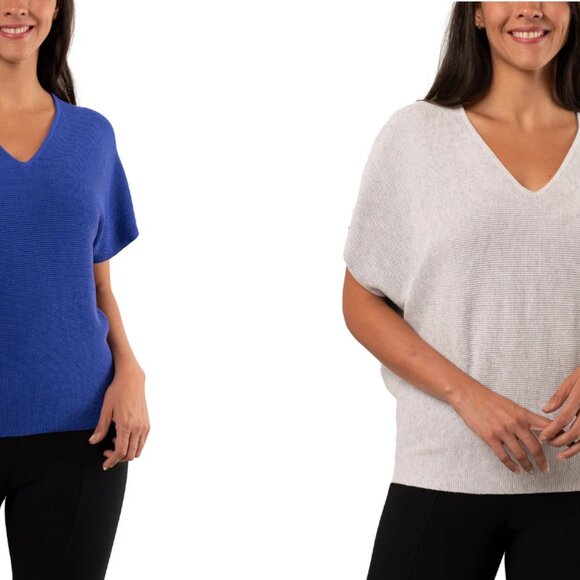 Cyrus Ladies' Dolman Sweater Gray Size L (NWT) - Picture 6 of 6